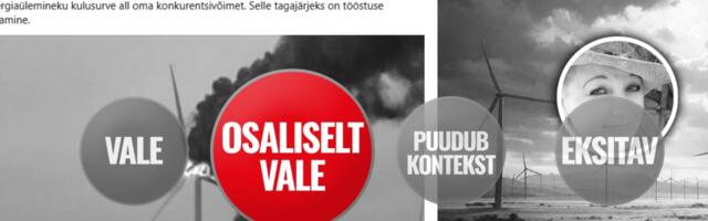 FAKTIKONTROLL | EKRE võimendab kliimapropat vandenõuteooriaid levitavast portaalist