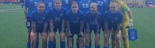 Valgevenega mängimisest loobunud jalgpallineiud alistasid Leedu kindlalt