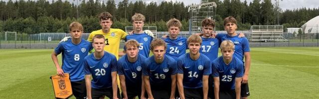 Eesti U-17 jalgpallurid kaotasid Balti turniiril eduseisust Leedule