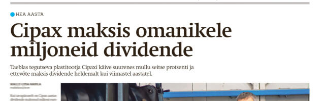 Lääne Elu paberleht neljapäeval, 14. mail