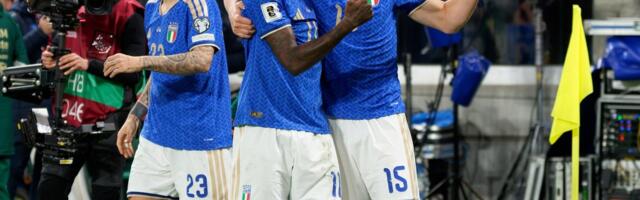 Itaalia jalgpallikoondis on ühe võidu kaugusel MM-finaalturniirist