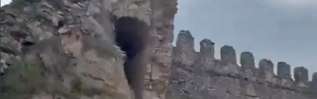 VIDEO: Hispaanias kukkus kokku vana lossi torn