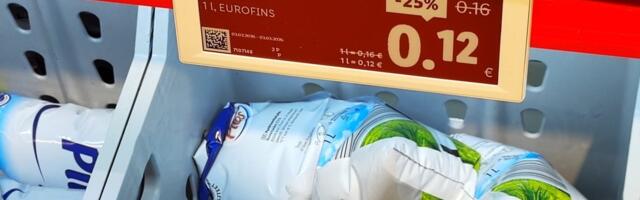 Piimaliiter vaid 12 eurosendi eest! Üks poekett meelitab ostjaid eriti odavate hindadega