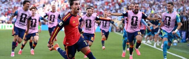 Finaalis domineerinud Hispaania tuli maailmameistriks