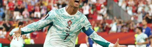 Ronaldo aitas väravaga Portugali kaheksandikfinaali