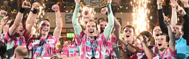 Saksamaa käsipallimeister leidis kadunuks peetud trofee oma keldrist