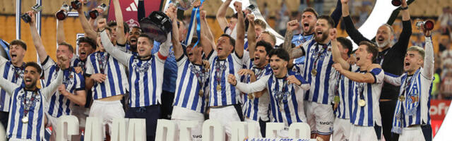 Real Sociedad krooniti kolmandat korda Hispaania karikavõitjaks