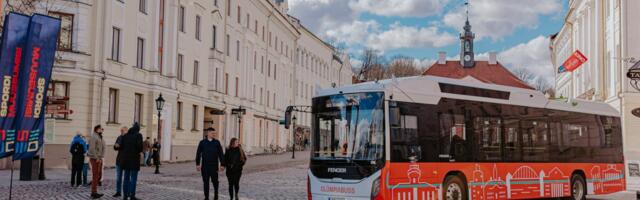 Tartu linnas hakkab sõitma olümpiabuss