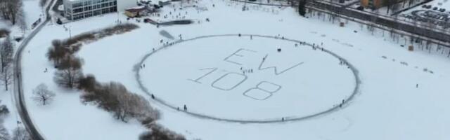 Tartus rajati Anne kanalile 108-meetrise läbimõõduga jääkarussell