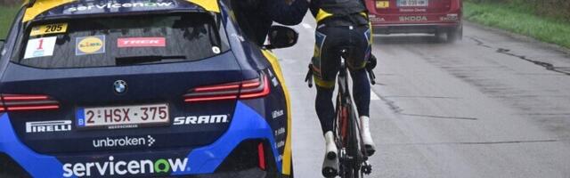 Ayuso kukkumise ja katkestamise järel rändas liidrisärk Vingegaardi selga