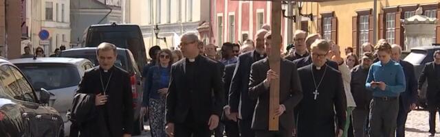 Подорож хрестом через Таллінн вперше привела до православної церкви.