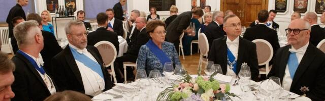 ГАЛЕРЕЇ | Карізед організували урочистий вечерю на честь президентської пари з Польщі.