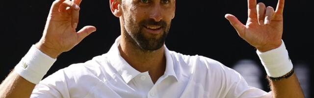 Djokovic kordas Federeri rekordit, Osaka jõudis esimest korda Wimbledonis neljandasse ringi