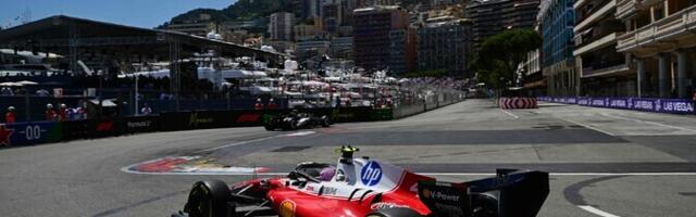 Ferrari piloodid olid vabatreeningutel heas hoos