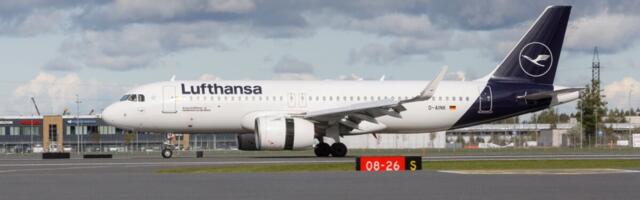 Lufthansa pilootide streik tühistab ka Tallinna lende