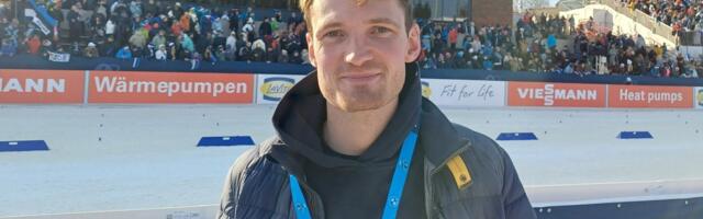 Ralliäss Gregoire Munster tuli Otepääle laskesuuska vaatama. „Prantsusmaal on Fourcade Ogier’st natuke kuulsam“