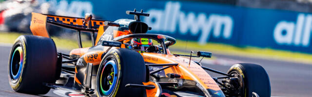 Piastri edestas teisel treeningul Mercedeseid