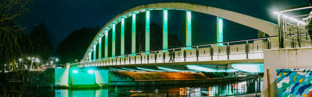 Tartu sillad saavad Püha Patricku päeval rohelise ilme