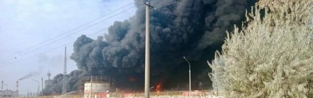 Ukraina ründas naftarajatisi Venemaal ja Krimmis