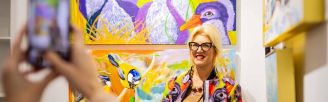 Läänemaaga seotud kunstnik esitles oma kollektsiooni Milanos