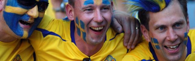 Rootsi jalgpalliliit sai fännide käitumise tõttu taas karistada