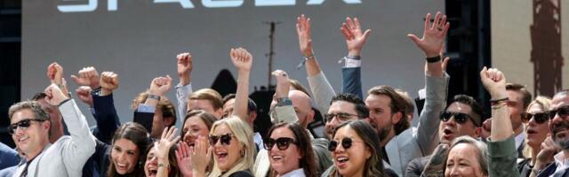 SpaceX liitub Nasdaq 100 indeksiga, miljardid dollarid sunnitakse liikvele