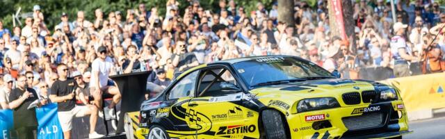 Värske Drift Mastersi poodiumimees teeb Elva rallipublikule drifishow’d