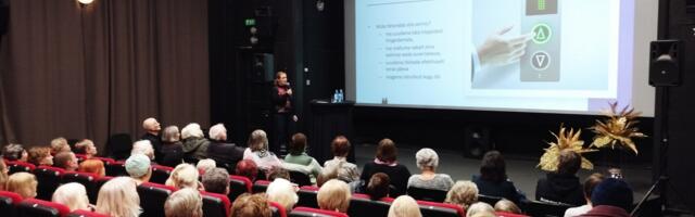 Neljas väärikate ülikooli loeng Tõrva kinomajas toimus taas täissaalile