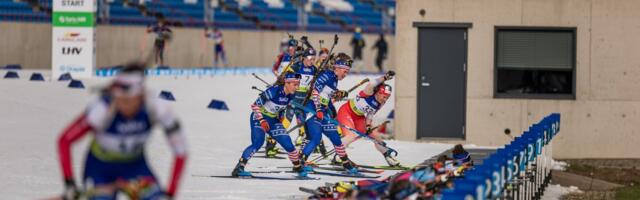 Збірна команда Естонії з біатлону була відсторонена від траси на IBU Cup.