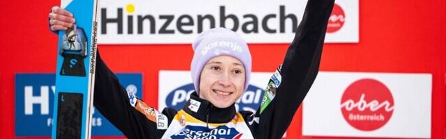 Nika Prevc kindlustas kolmanda järjestikuse suure kristallgloobuse