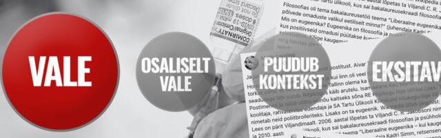 FAKTIKONTROLL | Väidetav erakliiniku arst tiražeerib kõikvõimalikke vandenõusid. Ja sajad inimesed jagavad seda edasi