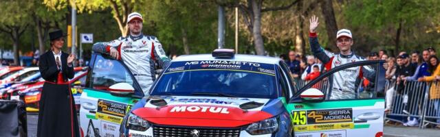 Jaspar Vaher / Sander Pruul saavutasid autoralli EM-etapil juunioride kolmanda koha