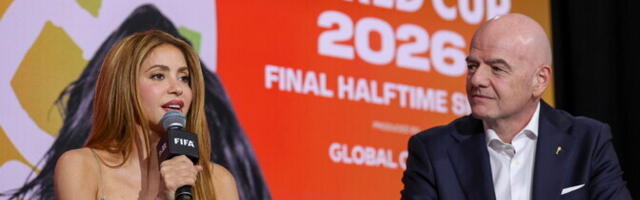 Shakira, Bieberi jt esinemised venitavad MM-i finaali kuni 25-minutiliseks