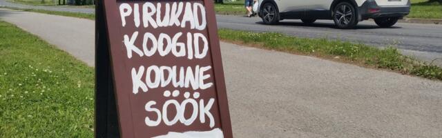 Rõõmusõnum: meemüüja ei saa trahvi teeäärse sildi eest! Ka maasikamüüjat ei ahistata sildi pärast