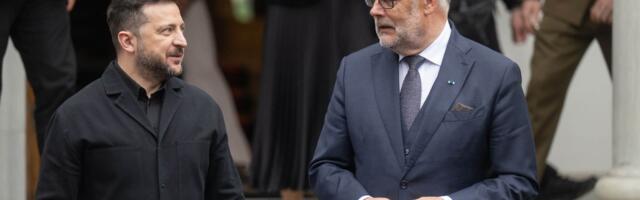 FOTOD I President Karis rõhutas Zelenskõiga kohtudes Ukraina ELi liitumise kiirendamise vajadust