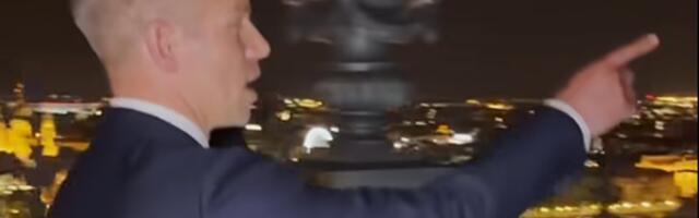 DELFI VOOG | „Šokeeriv luksus.“ Magyar jagas videot salajas hoitud ministeeriumihoonest