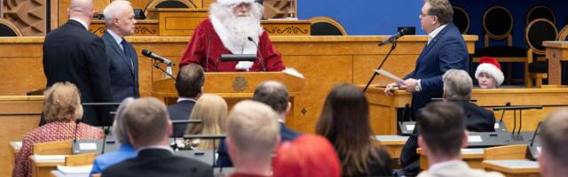 Riigikogus napib “häid lapsi” ja Jõuluvana enam ei tule